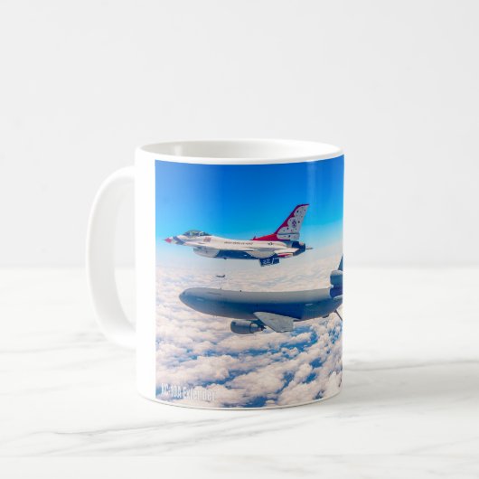KC-10エクステンダー コーヒーマグカップ (正面左)