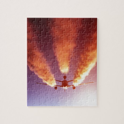 KC-10給油機 ジグソーパズル (縦)