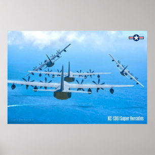 KC-130Jヘラクレすごいス ポスター