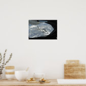 KC-135からF-22遠くに Raptorバンク ポスター (キッチン)