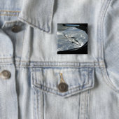 KC-135からF-22遠くに Raptorバンク 缶バッジ (インサイチュ)