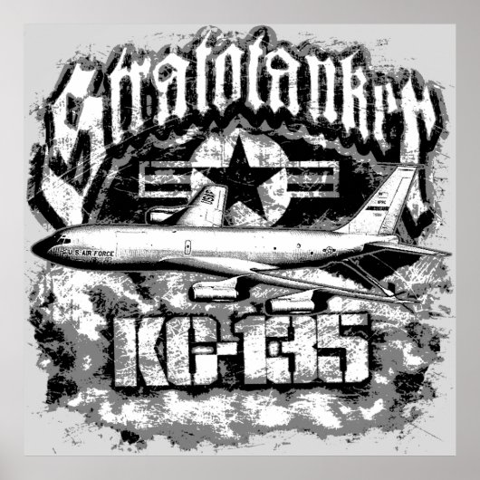 KC-135ストラトタンカー ポスター (正面)