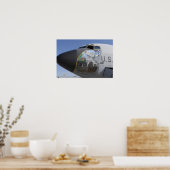 KC-135愛国的な鼻を表示するストラトタンカーディング ポスター (キッチン)