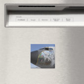 KC-135愛国的な鼻を表示するストラトタンカーディング マグネット (インサイチュ (食洗機))