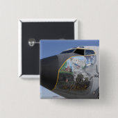 KC-135愛国的な鼻を表示するストラトタンカーディング 缶バッジ (正面&裏面)