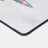 KC-135RストラトタンカーおよびF-15イーグル デスクマット (コーナー)