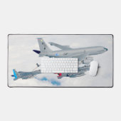 KC-135RストラトタンカーおよびF-15イーグル デスクマット (キーボード&マウス)