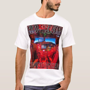 KC-135Rストラトタンカー操縦機 Tシャツ
