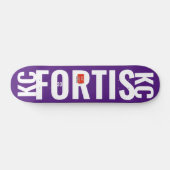 KC FORTIS スケートボード 7¾" デッキ (横)