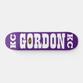 KC GORDON スケートボード 7¾" デッキ (横)