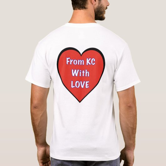 KC Love Tシャツ (裏面)