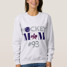 KC Stars Hockey Mom Sweatshirt、番号カスタム付き