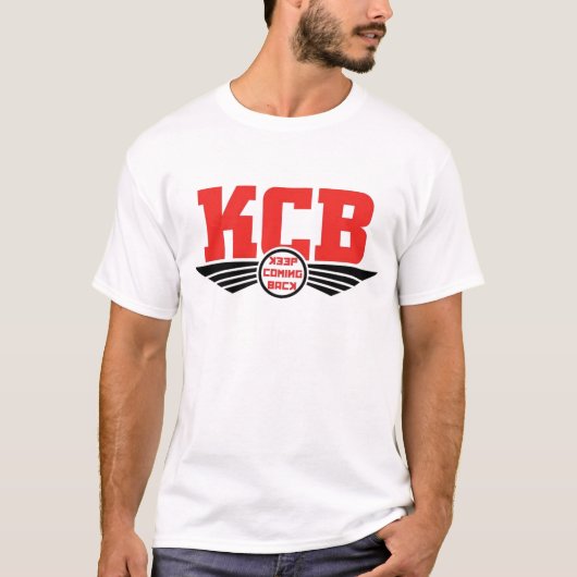 KCB -もどって来る回復商品を保って下さい Tシャツ (正面)