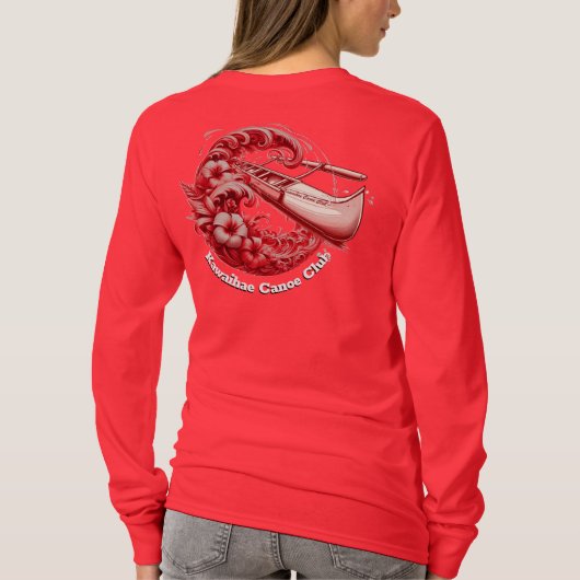 KCCウィメンズ長袖Tシャツ Tシャツ (裏面)