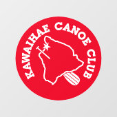 KCCウィンドウの固定デカール ウィンドウサイン (シート)