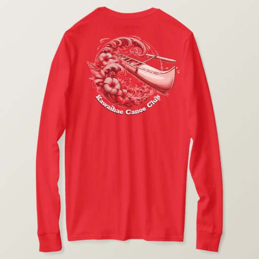 KCCメンズ長袖Tシャツ Tシャツ (デザイン裏面)