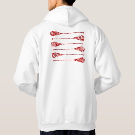 KCCユニセックスプルオーバーフード付きスウェットシャツ パーカ (裏面)