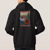 KCCユニセックスプルオーバーフード付きスウェットシャツ パーカ (裏面)