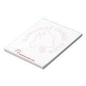 KCC (Dayed Backdrop)メモ帳 ノートパッド (回転)