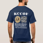 KCOF Tシャツ (裏面)