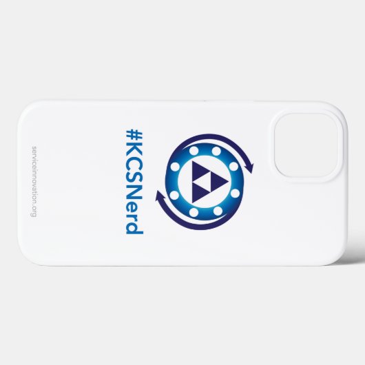 #KCSNerd電話ケース Case-Mate iPhoneケース (裏面 (横))