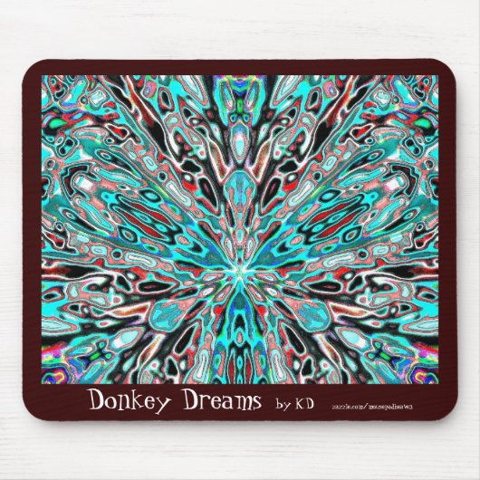 KDのマウスパッドによるろばの夢 マウスパッド (正面)