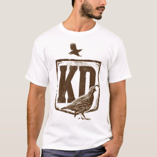 KDウズラ鷲ハンターバッジ Tシャツ