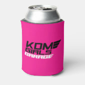 KDMガールズガレージ 缶クーラー (缶裏面)