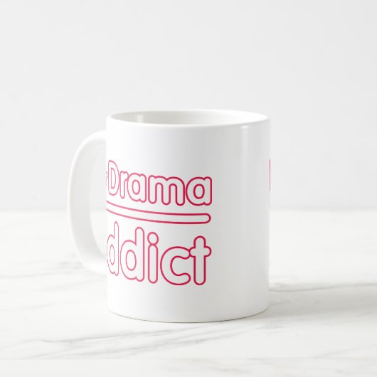 KDramaの常習者 コーヒーマグカップ (正面左)
