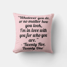 kdrama (korean drama) love quotes クッション