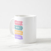 Kdrama Lettering Coffee Mug for Korean Drama Lover コーヒーマグカップ (正面左)