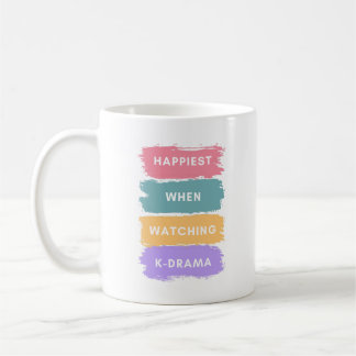 Kdrama Lettering Coffee Mug for Korean Drama Lover コーヒーマグカップ