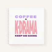 Kdrama Notebook Korean Drama Fan Gift Journal ノートブック (正面)
