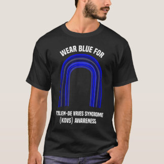 Kdvrs認識度シャツコロレン・デ・ヴァリーズ症候群 Tシャツ