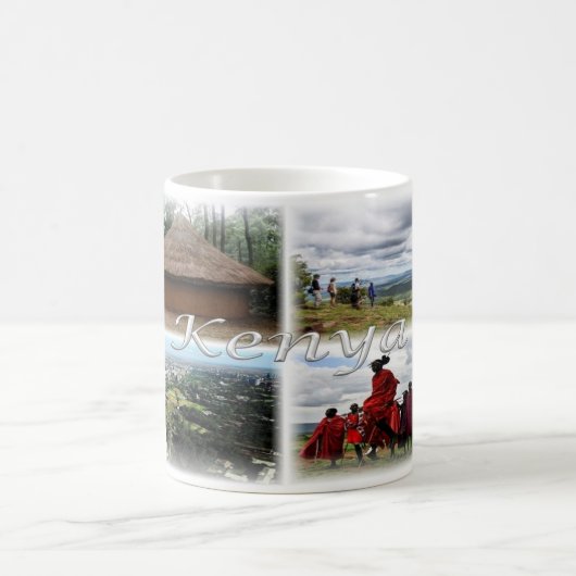 KEケニア –  コーヒーマグカップ (中央)