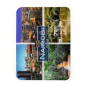 KEケニア – ナイロビ – ケニヤッタアベニュー –  マグネット (縦)