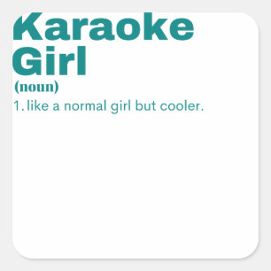ke girl – カラオケ スクエアシール