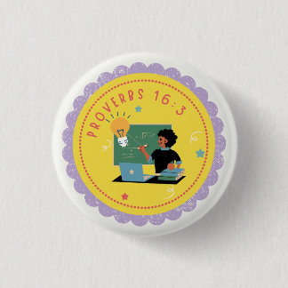 KE Prov 16:3 缶バッジ