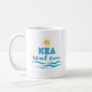 KEAアイランドギリシャ コーヒーマグカップ