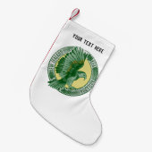 Kea NZ bird スモールクリスマスストッキング (正面 (吊り時))