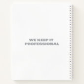 Kean MGCデザインスタジオスパイラルノート ノートブック (裏面)