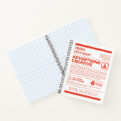 Kean MGC Advertising Care Label ノートブック (内部)