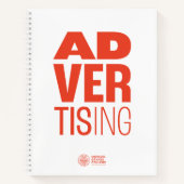 Kean MGC Advertising Spiral Notebook ノートブック (正面)