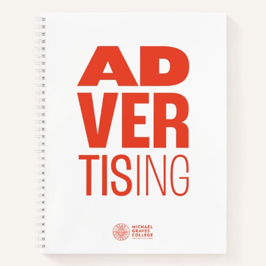 Kean MGC Advertising Spiral Notebook ノートブック (正面)