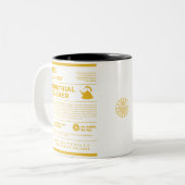 Kean MGC Care Label Industrial Design Mug ツートーンマグカップ (正面左)