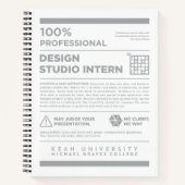 Kean MGC Design Studio Care Label ノートブック (正面)