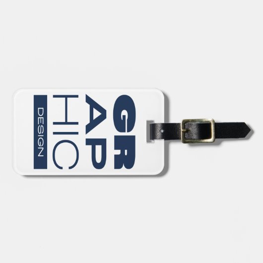 Kean MGC Graphic Design ラゲッジタグ (正面横)