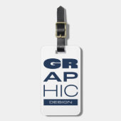 Kean MGC Graphic Design ラゲッジタグ (正面縦)