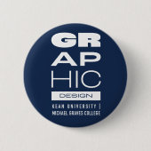Kean MGC Graphic Design Button 缶バッジ (正面)
