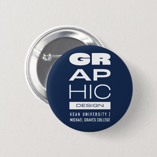 Kean MGC Graphic Design Button 缶バッジ (正面&裏面)
